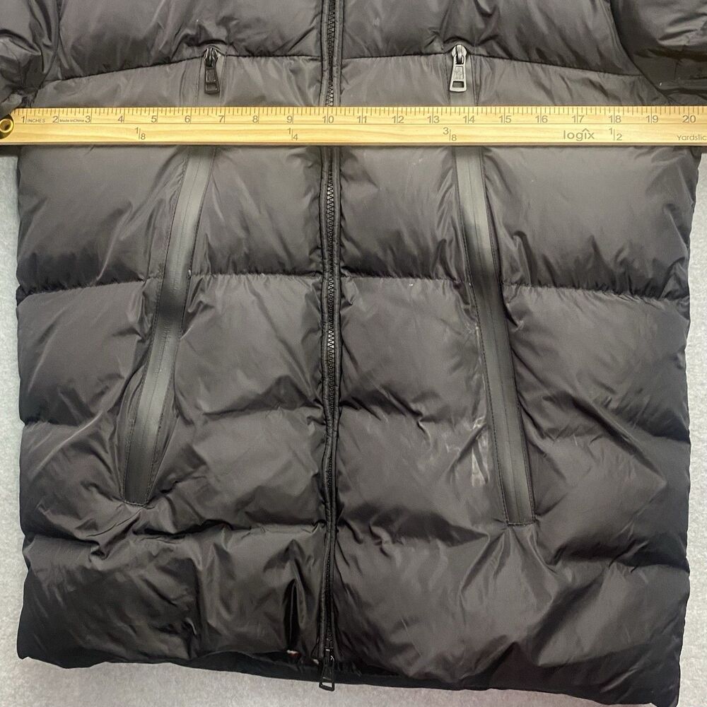 Moncler Blais Jacket Men’s 2 M Black Down Puffer Hooded Coat Winter F20911B54410 - Picture 3 of 16